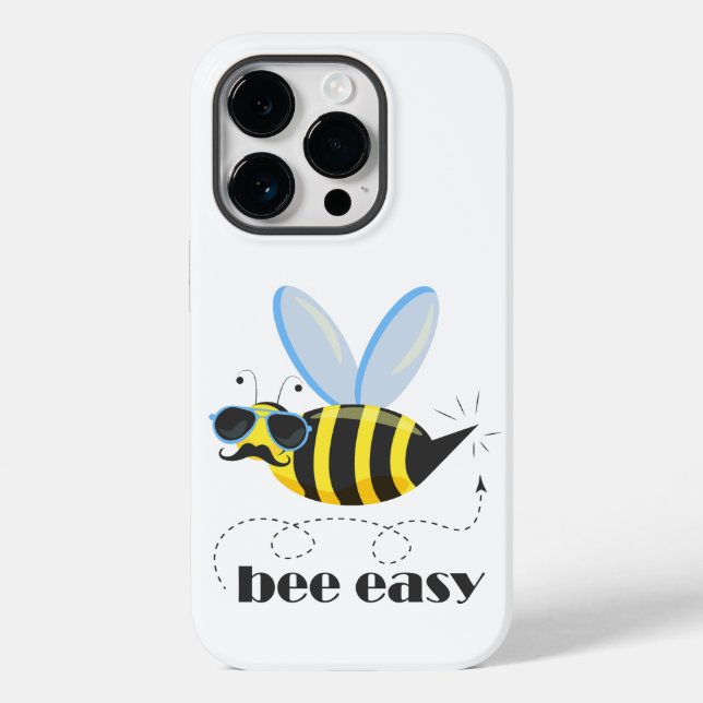 Bönskaraktär med mustasslor Bee Easy (Baksida)
