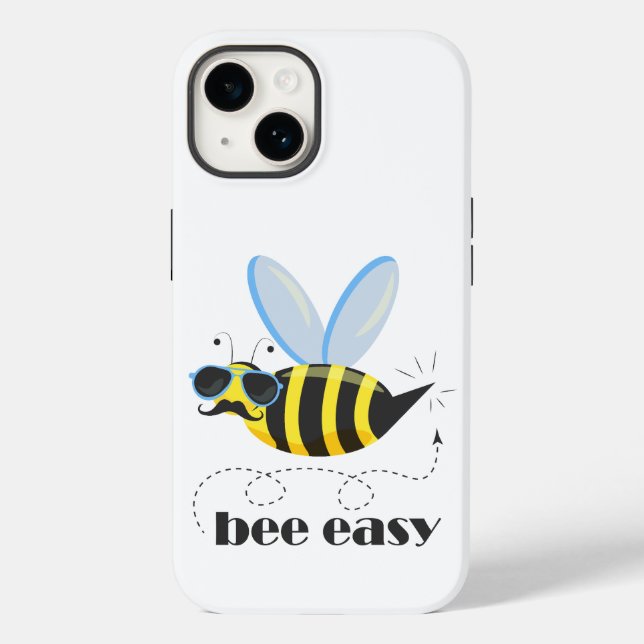 Bönskaraktär med mustasslor Bee Easy (Baksida)