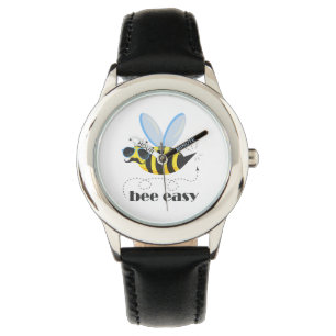 Bönskaraktär med mustasslor Bee Easy Armbandsur