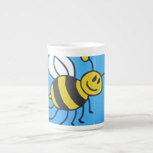 Bönsmålning Benporslin Mugg