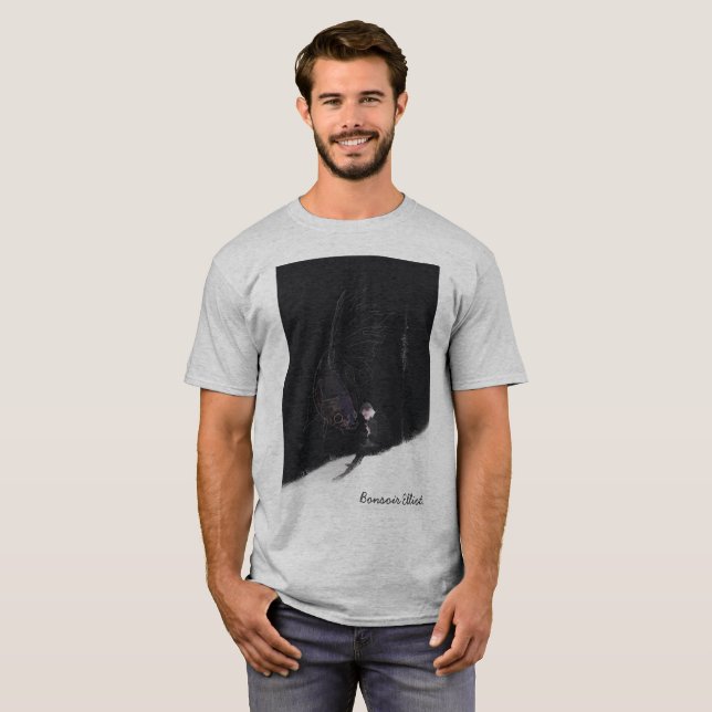 Bonsoir Elliot. Konstverk #2 T Shirt (Hel framsida)