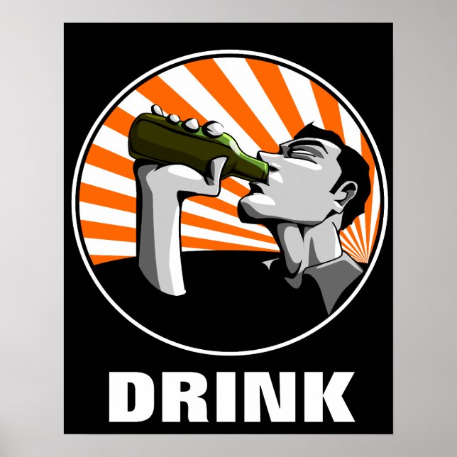 Bönsspridarpropaganda stil poster (Framsidan)
