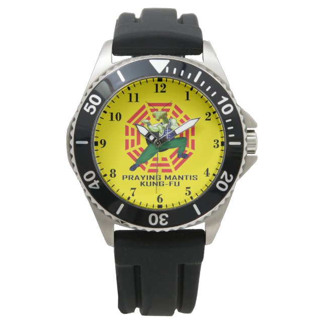 Bönsyrs Kung-Fu Armbandsur (Framsida)