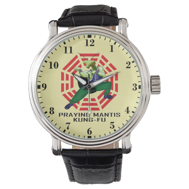 Bönsyrs Kung-Fu Armbandsur (Framsida)