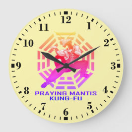 Bönsyrs Kung-Fu Stor Klocka