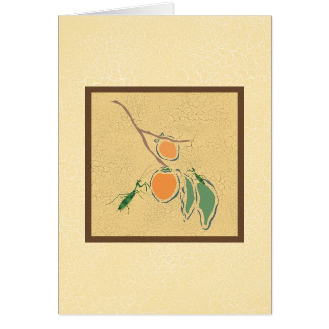 Bönsyrsa Hälsningskort (Framsidan)