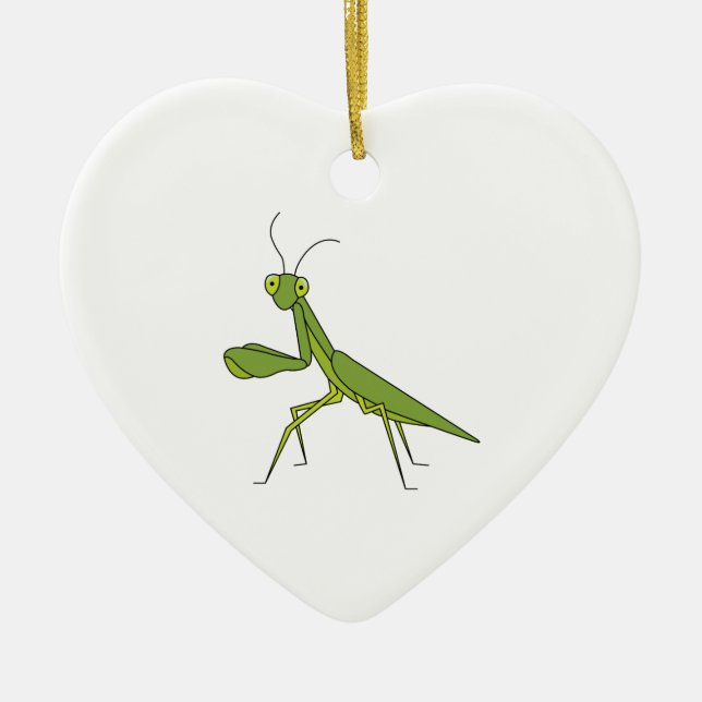 Bönsyrsa Julgransprydnad Keramik (Framsidan)