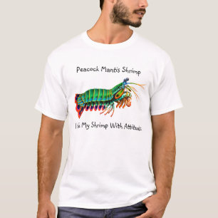 Bönsyrsaräkan gillar jag min räka med t shirt