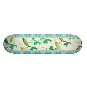 BönsyrsaSkateboard Old School Skateboard Bräda 21,6 Cm
