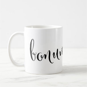 bonum mane Bra Morgon Latin Mugg