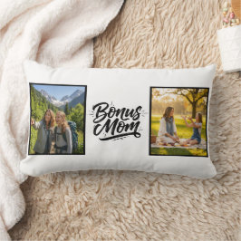 Bonus Mamma Brush Script Two Foto Lumbarkudde