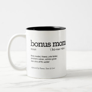 Bonus Mamma Definition Two-Tone Coffee Mugg
