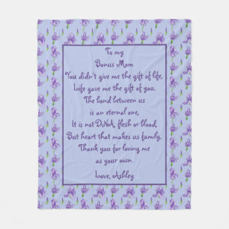 Bonus Mamma Lila Iris Medium Flexible Blanket Fleecefilt