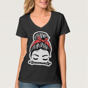 Bonus Mamma Liv Andra Mamma Mors Dag Moderskap S T Shirt