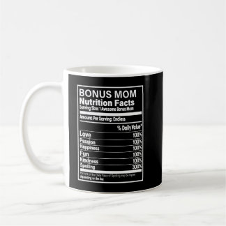 Bonus Mamma Nutrition Facts Anpassningsbar Kaffemugg