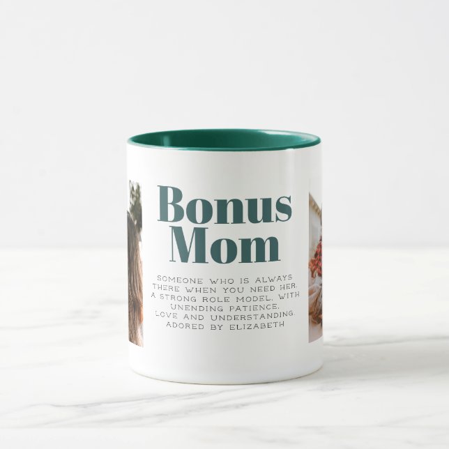 Bonus Mamma Typography Customized Mugg (Center)