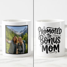 Bonus Mamma Upphöjd Borstskrift Anpassad 1 Foto
