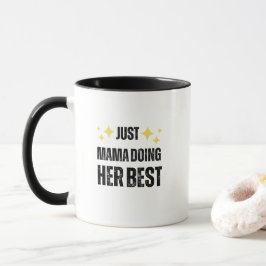 Bonus Mom giftful Design Typography Mugg