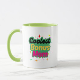 Bonus Mom giftful Design Typography Mugg