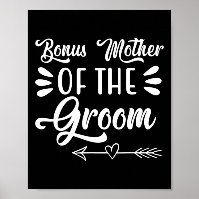 Bonus Mor i Groom Bröllopsfest Family Bri Poster (Framsidan)