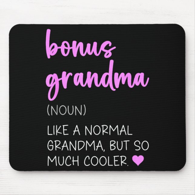 Bonus mormor definition söt mors dag substantiv  musmatta (Framsidan)