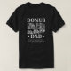 Bonus Pappa 5 Photo T-Shirt (Design framsida)