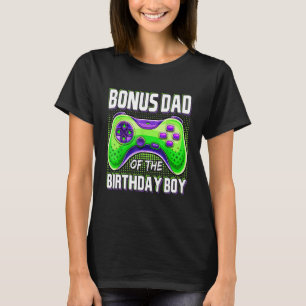 Bonus Pappa i Birthday Boy Matching Family Vide T Shirt