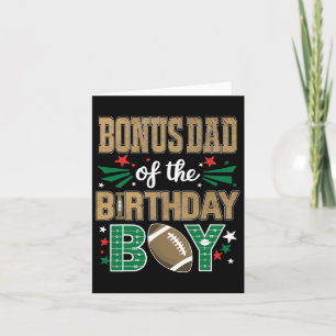 Bonus Pappa i födelsedagskorgen i fotboll Kort