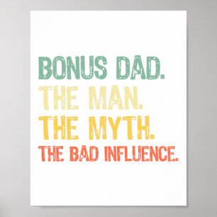 Bonus Pappa, mannen, myten, den dåliga influensan Poster
