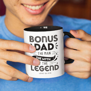 Bonus Pappa, mannen, myten, det förklarande foto Mugg