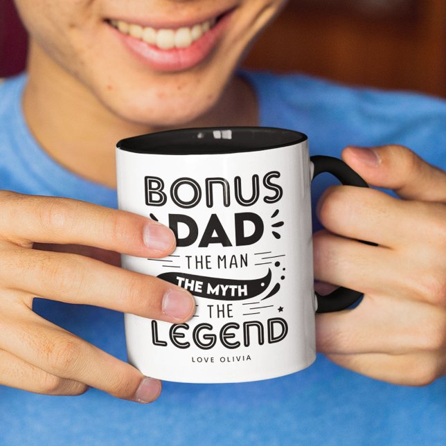 Bonus Pappa, mannen, myten, det förklarande foto Mugg (Skapare uppladdad)