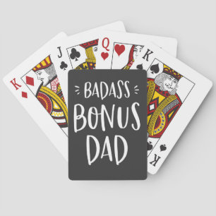 Bonus Pappa Quote Stepfather Coola Stepdad Gift Casinokort