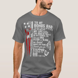 Bonus Pappa Step Pappa Proud Pappa Gun  T Shirt