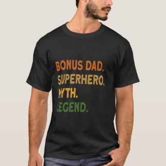 Bonus pappa superhjälte myth legend t shirt