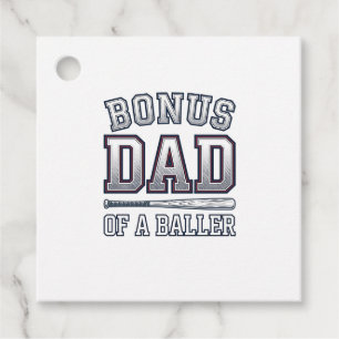 Bonus Pappa till en Baller Vintage Sport Tröja Des Gåvor Etiketter