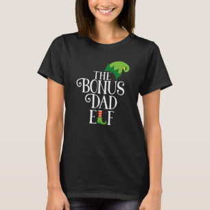 Bonus Pappa Tomte Matchande Familj Julfest T Shirt