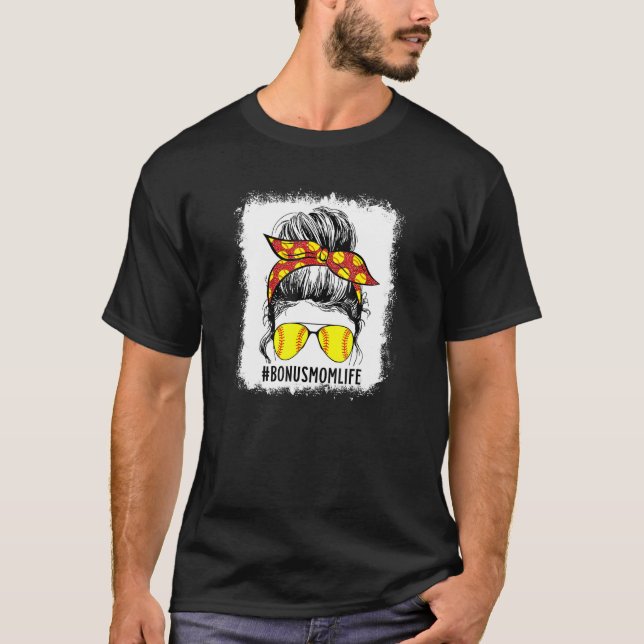 Bonus-speldagen i Mamma Bonus Mamma mot utfall T Shirt (Framsida)