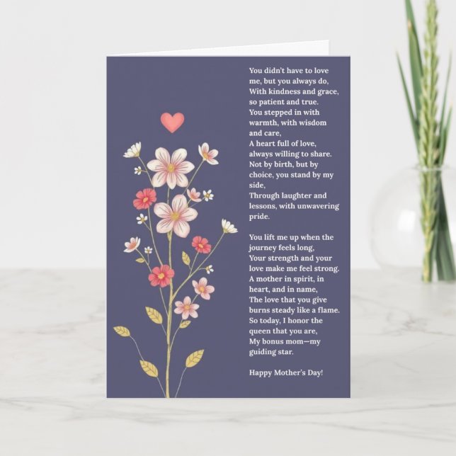 Bonusmamma Morsdagskort Helgkort (Framsida)