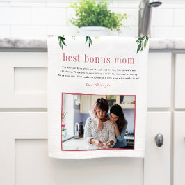 "Bonusmamma" Styvmamma | Blommig Teko Kökshandduk