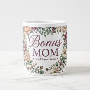 Bonusmamma, styvmamma Mors dag-present Jumbo Mugg