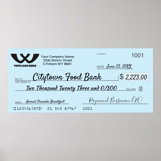 Bonuspris för giant faux-presentationskontroll poster (Framsidan)