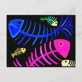 Bony Fish Vykort