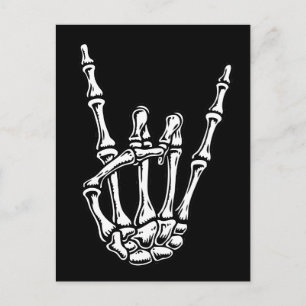 Bony Sten Hand Vykort