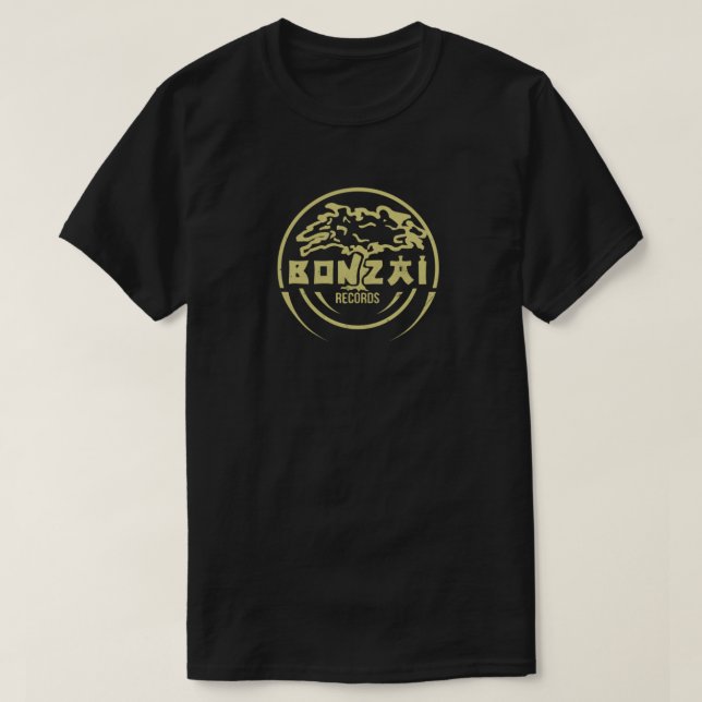 Bonzai-poster - Techno Hardcore - Side T Shirt (Design framsida)