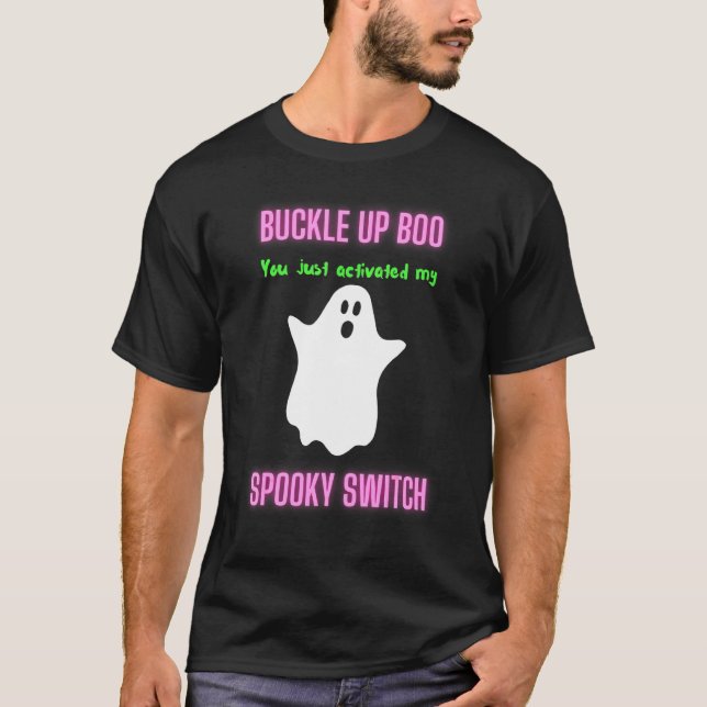 Boo aktiverat min talesväljare t shirt (Framsida)