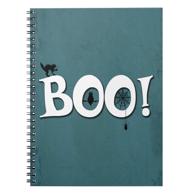 Boo! Anteckningsbok (Framsidan)