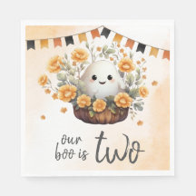 Boo är två Ghost Birthday