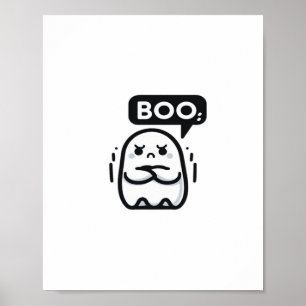 Boo Av Missnöje Roligt Citat Poster