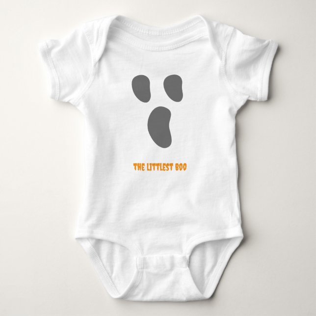 Boo Baby Bodykostym T Shirt (Framsida)