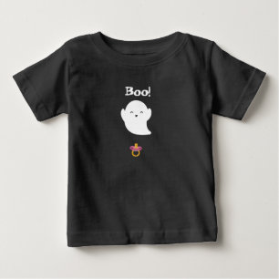 Boo! Baby poppar ut nappar för att säga "bu"! T Shirt